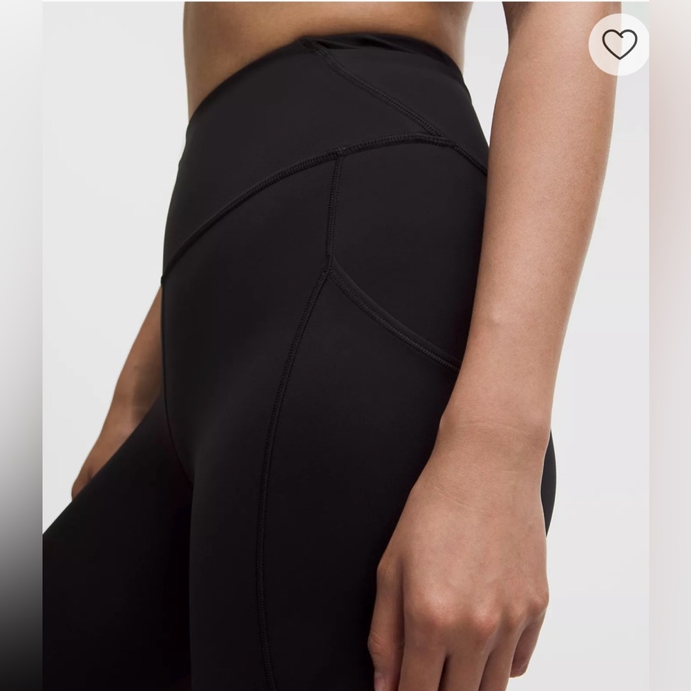 Lululemon Fast and Free High-Rise Tight 25" 5 Pockets Size 6 - Picture 9 of 10